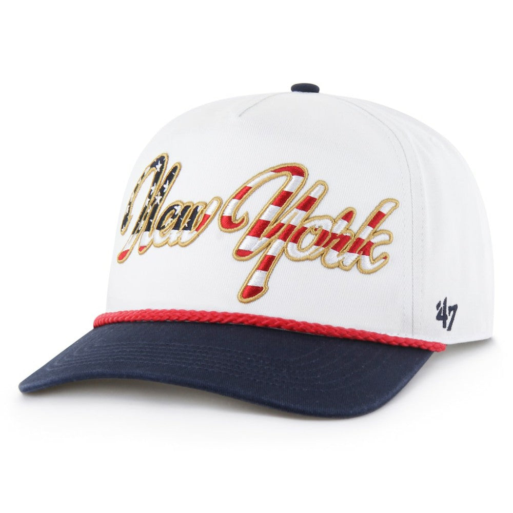 New York Yankees '47 Patriotic Overhand Hitch Adjustable Hat - MLB