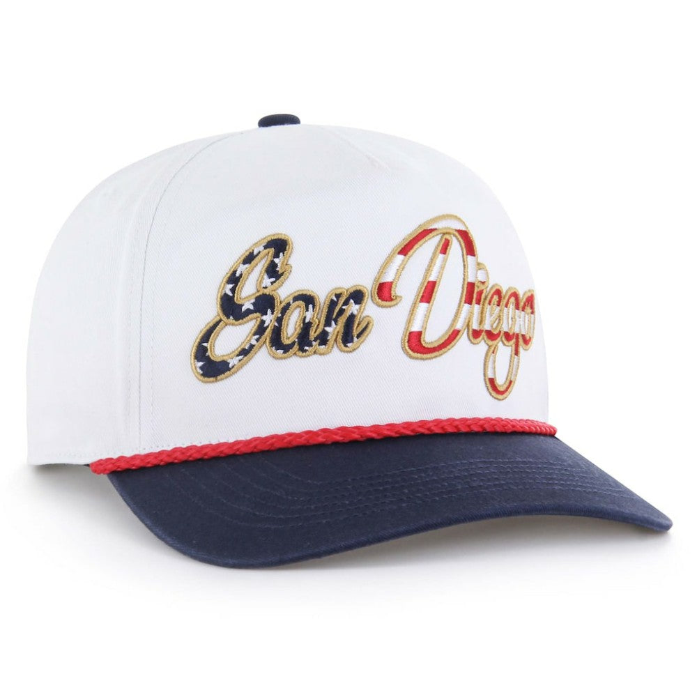 San Diego Padres '47 Patriotic Overhand Hitch Adjustable Hat - MLB