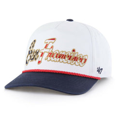 San Francisco Giants '47 Patriotic Overhand Hitch Adjustable Hat - MLB