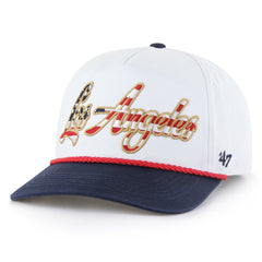 Los Angeles Dodgers '47 Patriotic Overhand Hitch Adjustable Hat - MLB