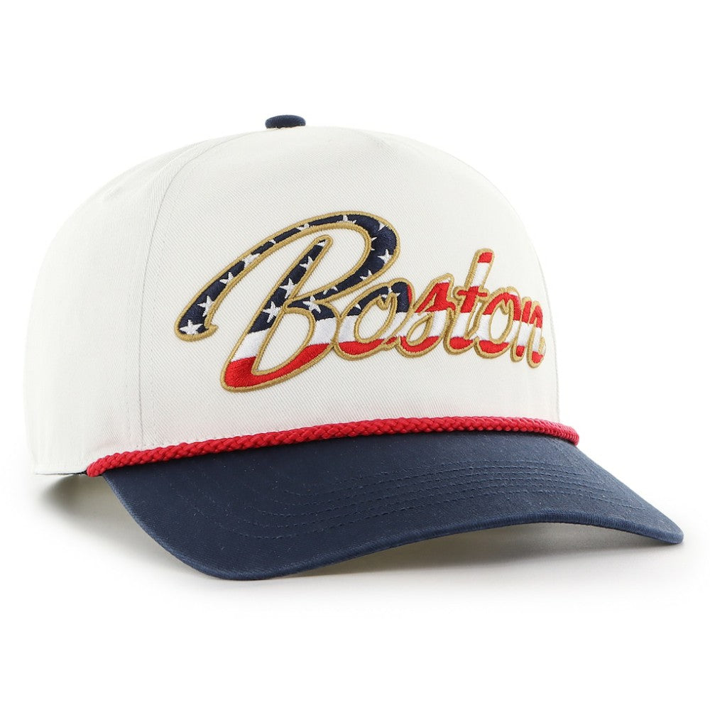 Boston Red Sox '47 Patriotic Overhand Hitch Adjustable Hat - MLB