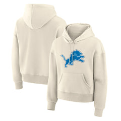 Detroit Lions Women's Dove Legacy Pullover Hoodie Cream | Fanatics