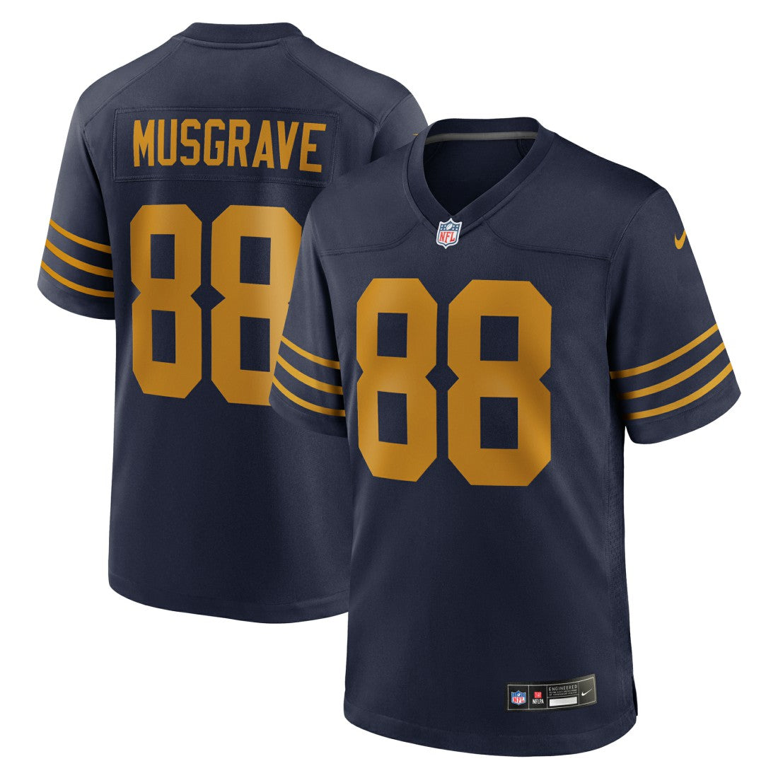 Luke Musgrave Green Bay Packers The 1923 Classic Game Jersey Navy | Nike for Sale