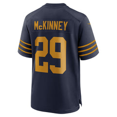 Xavier McKinney Green Bay Packers The 1923 Classic Game Jersey Navy | Nike for Sale