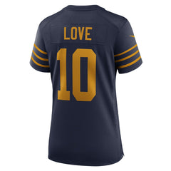Jordan Love Green Bay Packers Women's The 1923 Classic Game Jersey Navy | Nike for Sale