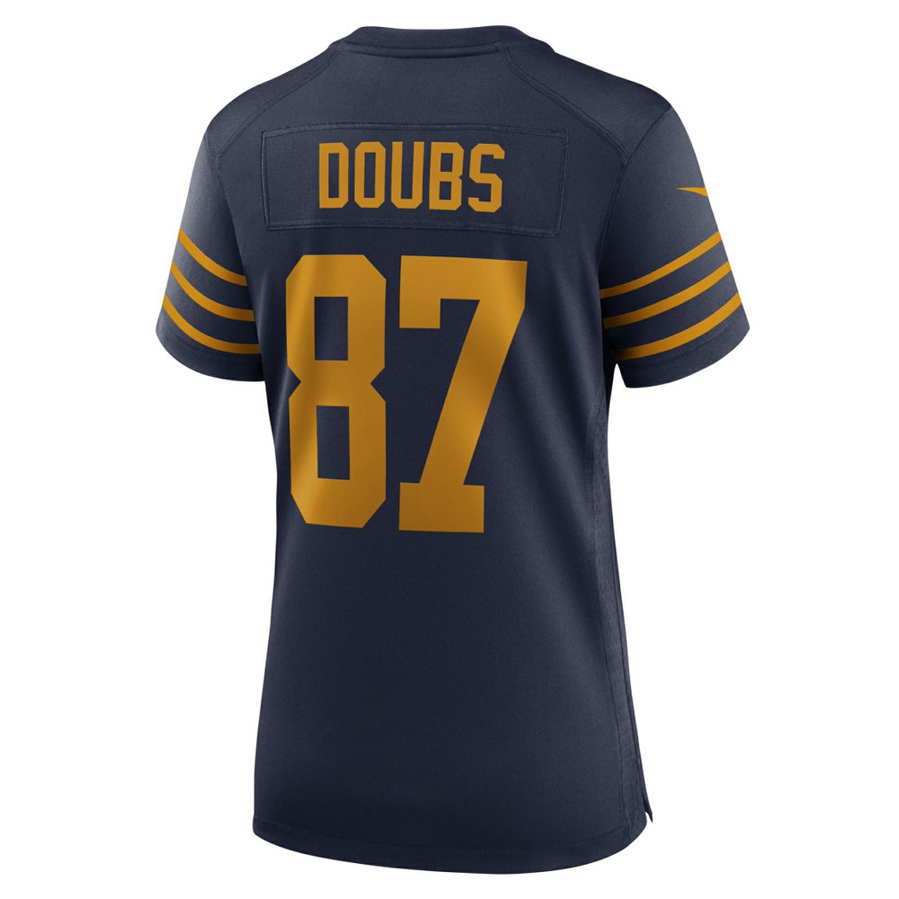 Romeo Doubs Green Bay Packers Women's The 1923 Classic Game Jersey Navy | Nike for Sale