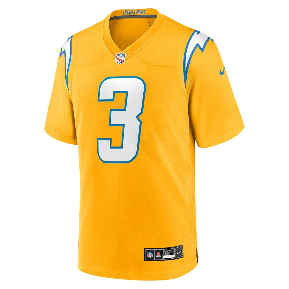 Derwin James Jr. Los Angeles Chargers Alternate Charger Power Game Player Jersey Gold | Nike for Sale