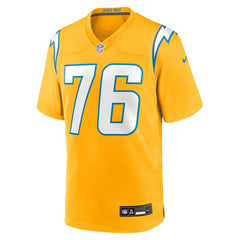 Joe Alt Los Angeles Chargers Alternate Charger Power Game Player Jersey Gold | Nike for Sale