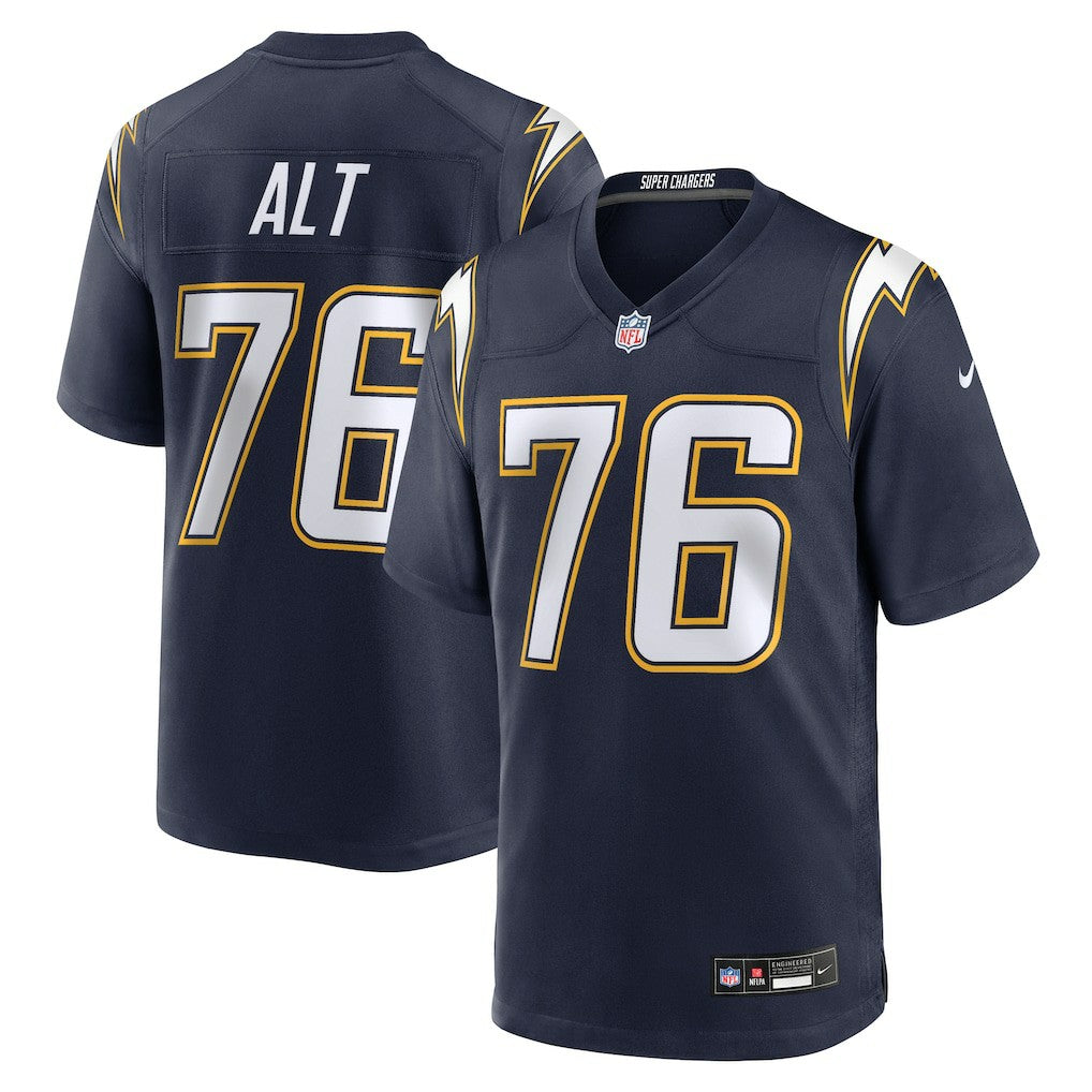 Joe Alt Los Angeles Chargers Alternate Super Chargers Game Player Jersey Navy | Nike for Sale