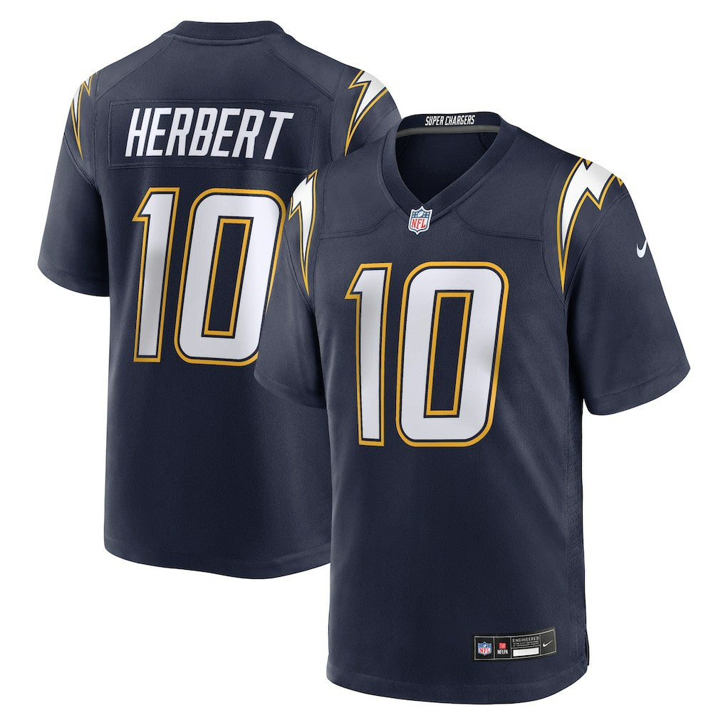 Justin Herbert Los Angeles Chargers Alternate Super Chargers Game Player Jersey Navy | Nike for Sale