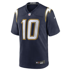 Justin Herbert Los Angeles Chargers Alternate Super Chargers Game Player Jersey Navy | Nike for Sale