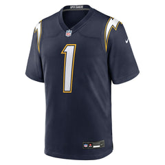 Quentin Johnston Los Angeles Chargers Alternate Super Chargers Game Player Jersey Navy | Nike for Sale