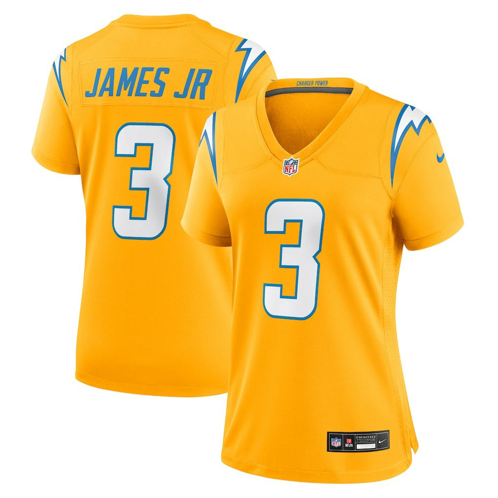 Derwin James Jr. Los Angeles Chargers Women's Alternate Charger Power Game Jersey Gold | Nike for Sale