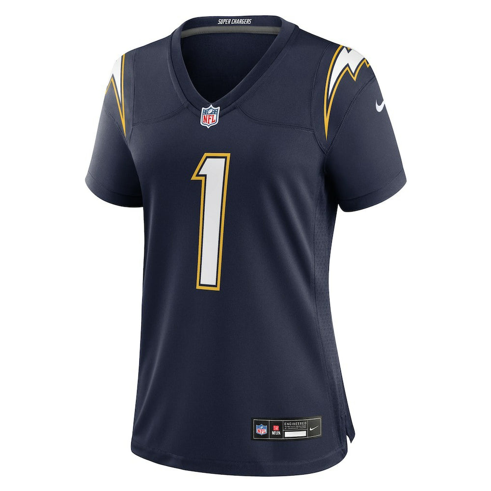 Quentin Johnston Los Angeles Chargers Women's Alternate Super Chargers Game Jersey Navy | Nike for Sale