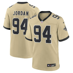 Cameron Jordan New Orleans Saints Gameday Golds Alternate Game Player Jersey Gold | Nike for Sale
