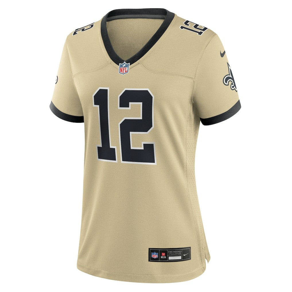 Chris Olave New Orleans Saints Women's Gameday Golds Alternate Game Player Jersey Gold | Nike for Sale