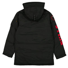 Chicago Bulls x Alpha Industries Altitude Mod Full-Snap Parka Black - NBA