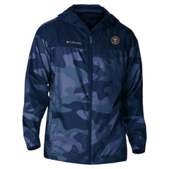 Denver Nuggets Camo Flash Challenger Windbreaker Full-Zip Jacket Navy - NBA