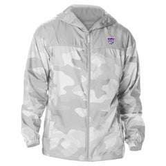 Sacramento Kings Camo Flash Challenger Windbreaker Full-Zip Jacket Gray - NBA