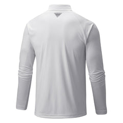 Denver Nuggets Terminal Tackle Raglan Omni-Shade Quarter-Zip Jacket White - NBA