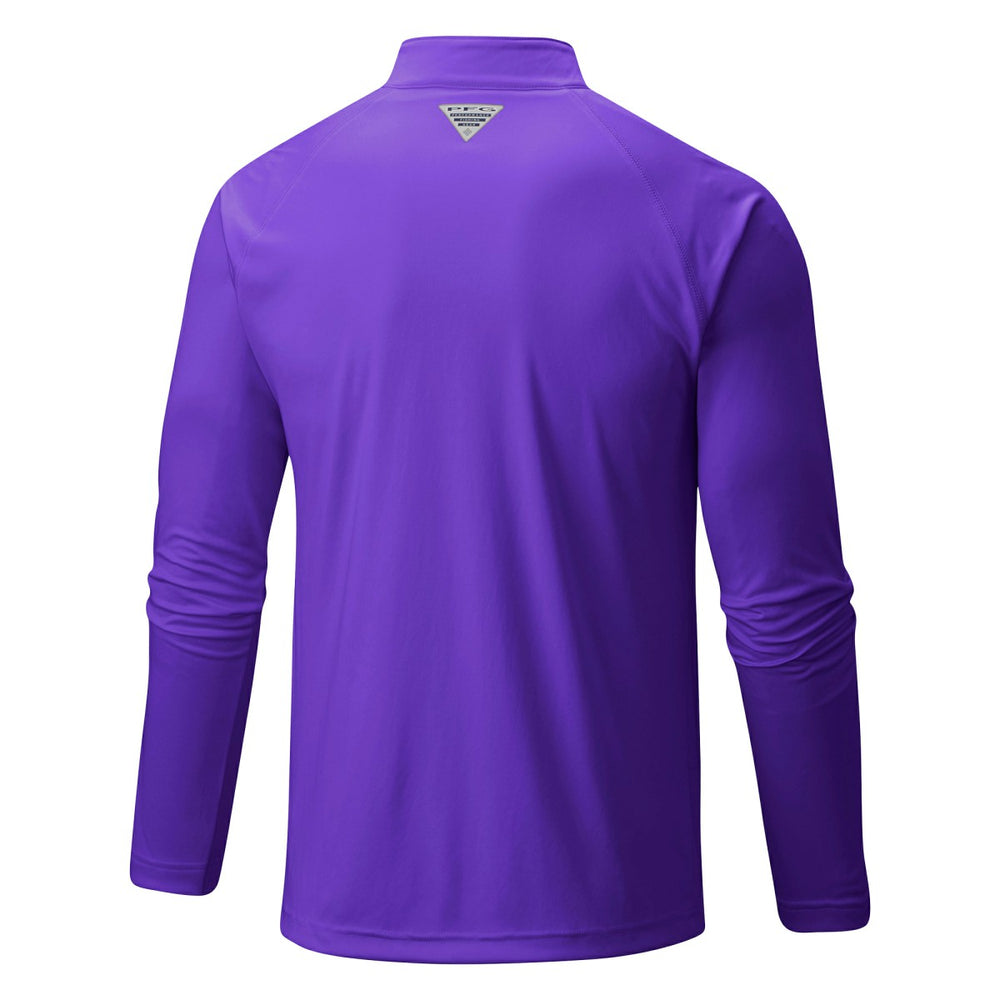 Sacramento Kings Terminal Tackle Raglan Omni-Shade Quarter-Zip Jacket Purple - NBA