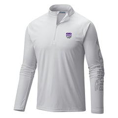 Sacramento Kings Terminal Tackle Raglan Omni-Shade Quarter-Zip Jacket White - NBA