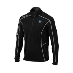 Golden State Warriors Omni-Wick Shotgun Quarter-Zip Pullover Black - NBA