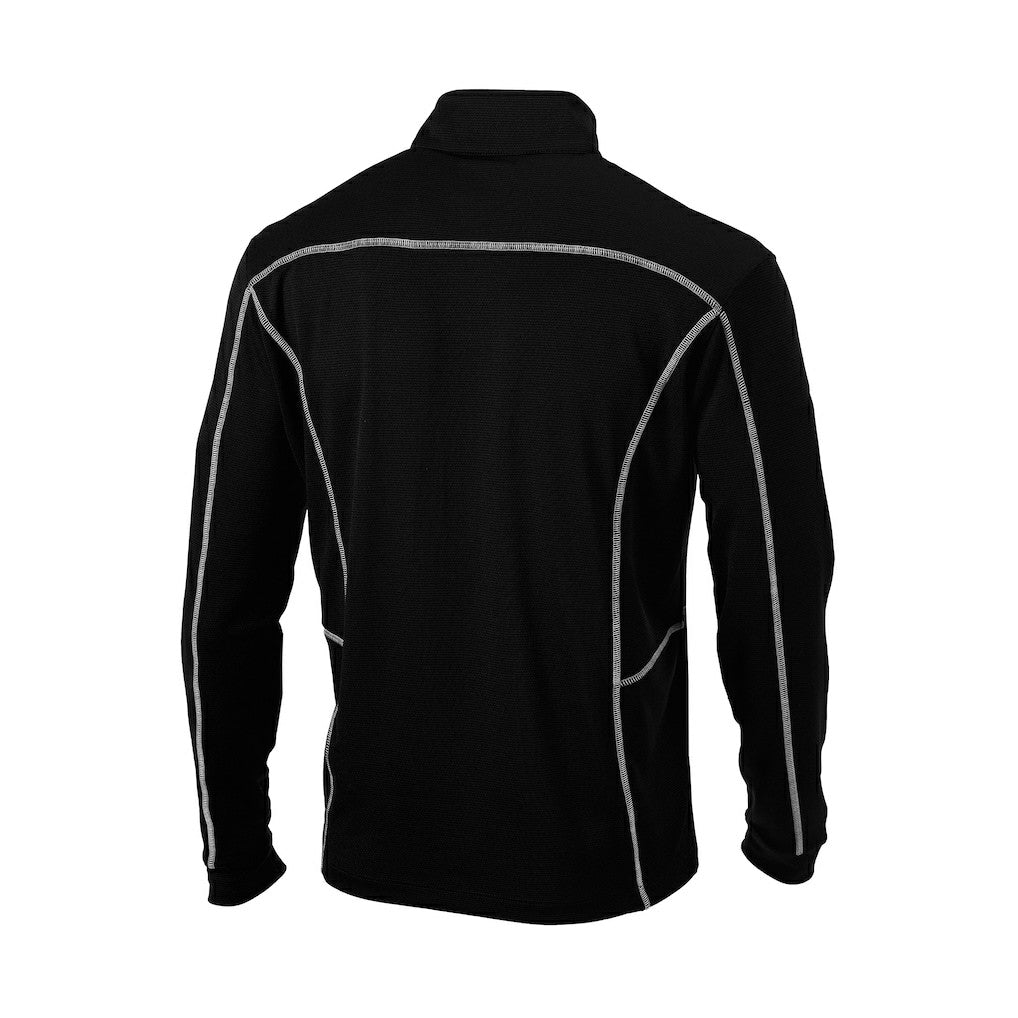 Golden State Warriors Omni-Wick Shotgun Quarter-Zip Pullover Black - NBA