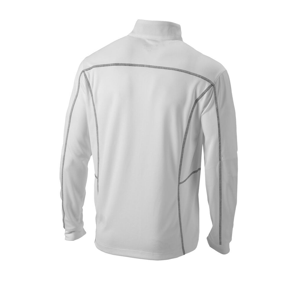Charlotte Hornets Omni-Wick Shotgun Quarter-Zip Pullover White - NBA