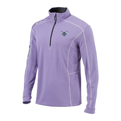 Charlotte Hornets Omni-Wick Shotgun Quarter-Zip Pullover Lavender - NBA