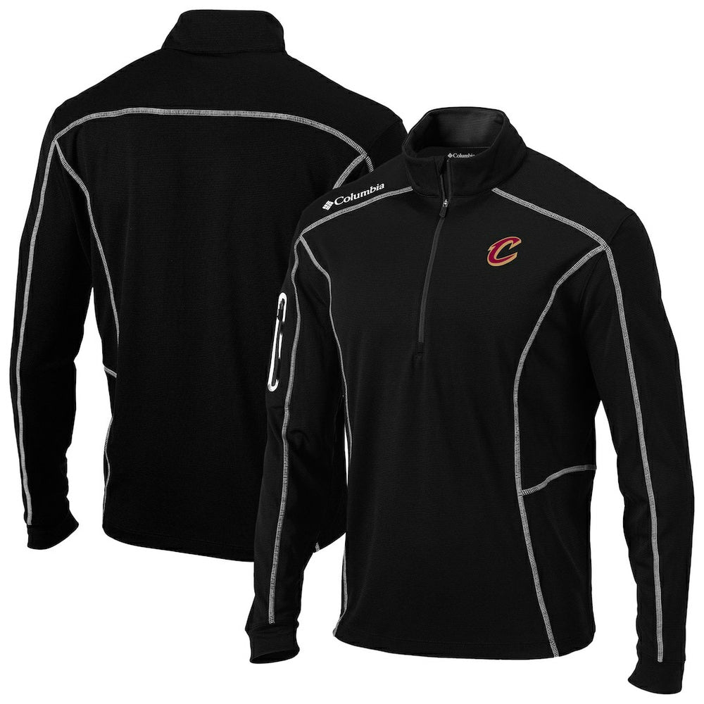 Cleveland Cavaliers Omni-Wick Shotgun Quarter-Zip Pullover Black - NBA