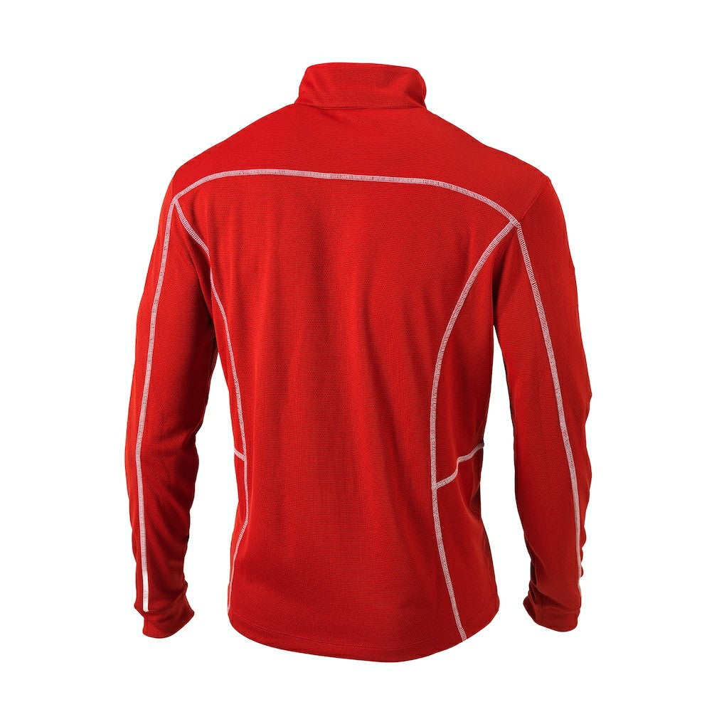 Detroit Pistons Omni-Wick Shotgun Quarter-Zip Pullover Red - NBA