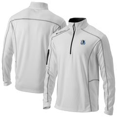 Dallas Mavericks Omni-Wick Shotgun Quarter-Zip Pullover White - NBA