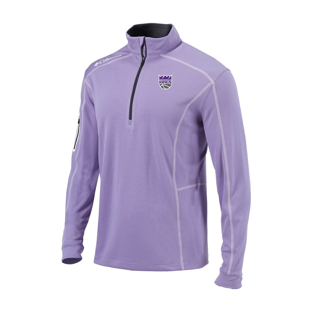 Sacramento Kings Omni-Wick Shotgun Quarter-Zip Pullover Lavender - NBA