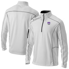 Sacramento Kings Omni-Wick Shotgun Quarter-Zip Pullover White - NBA