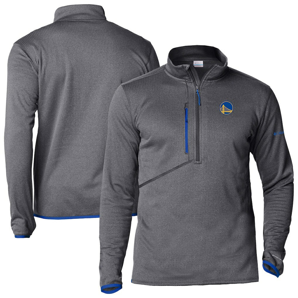 Golden State Warriors Park View Half-Zip Top Gray - NBA