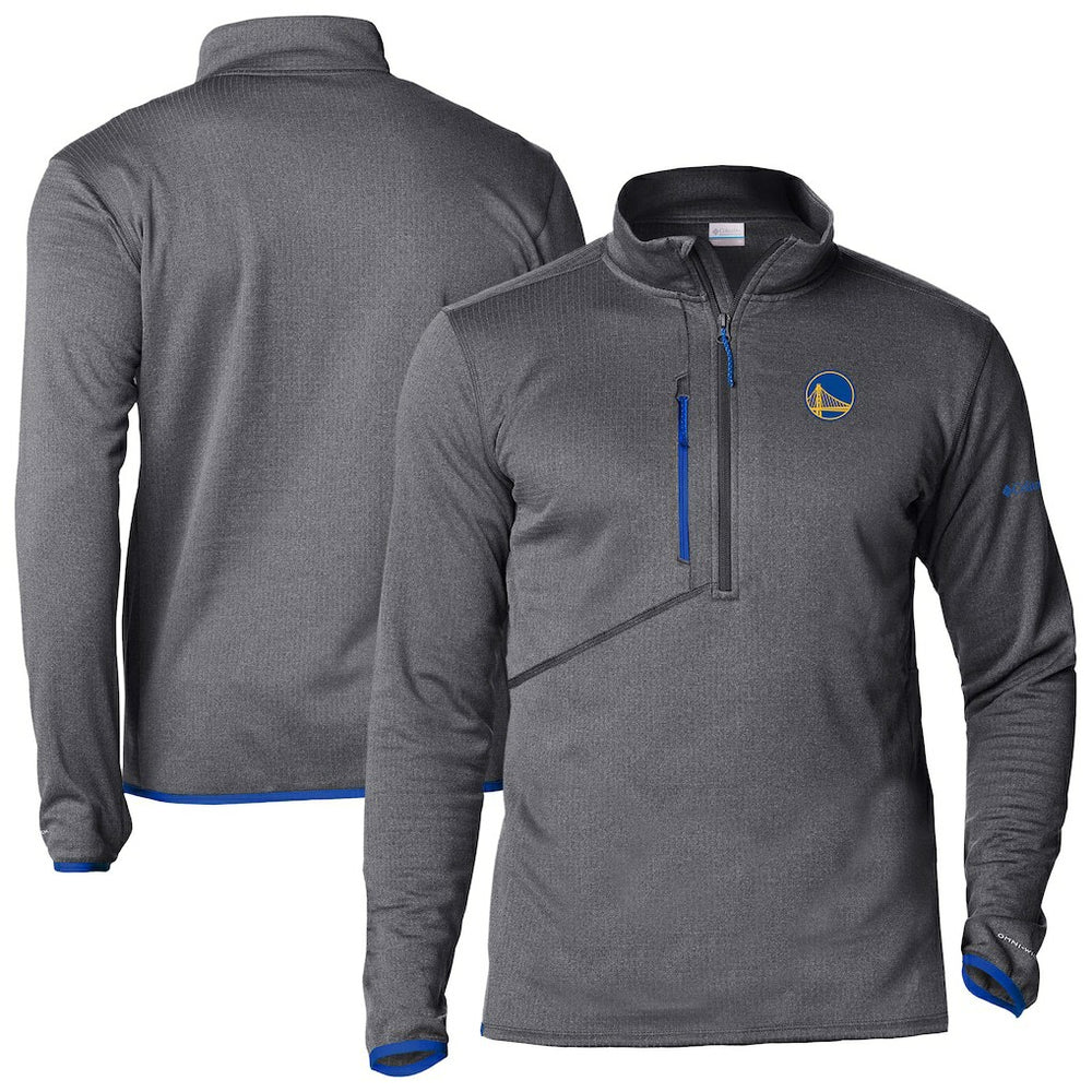 Golden State Warriors Park View Half-Zip Top Gray - NBA