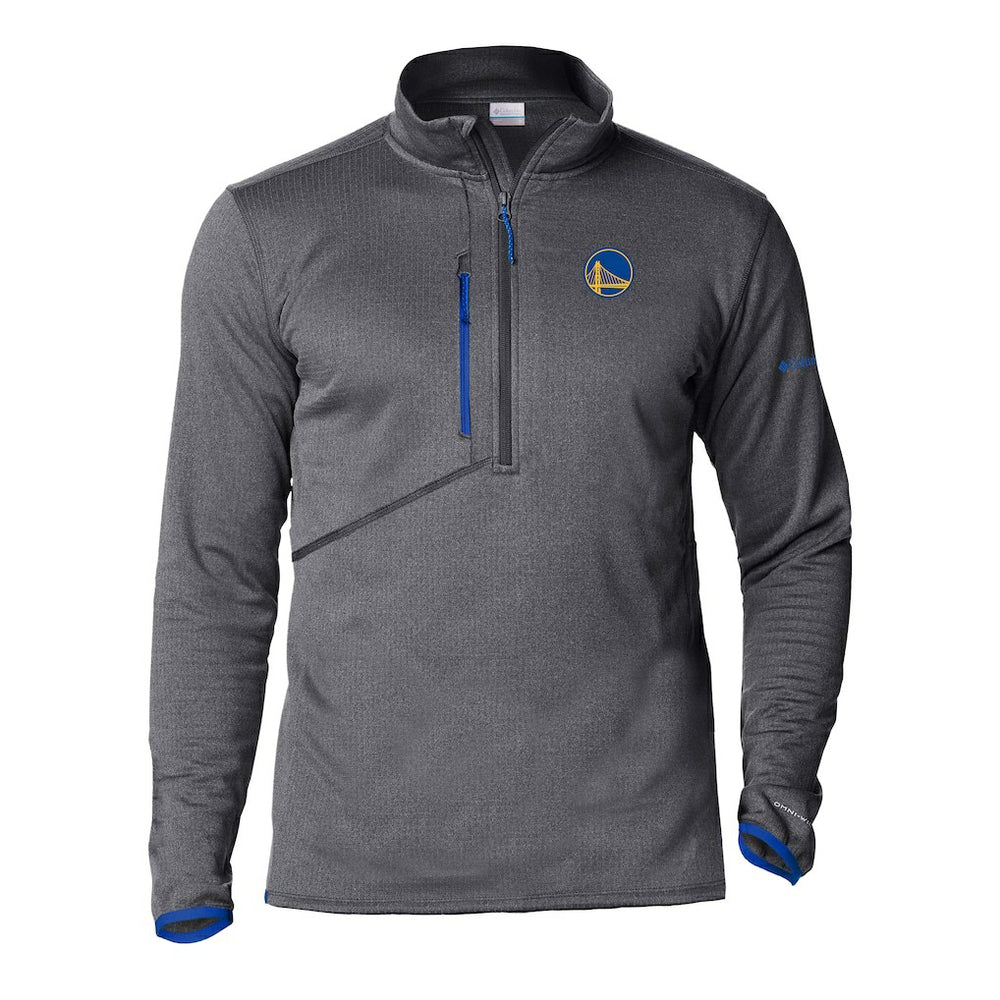 Golden State Warriors Park View Half-Zip Top Gray - NBA