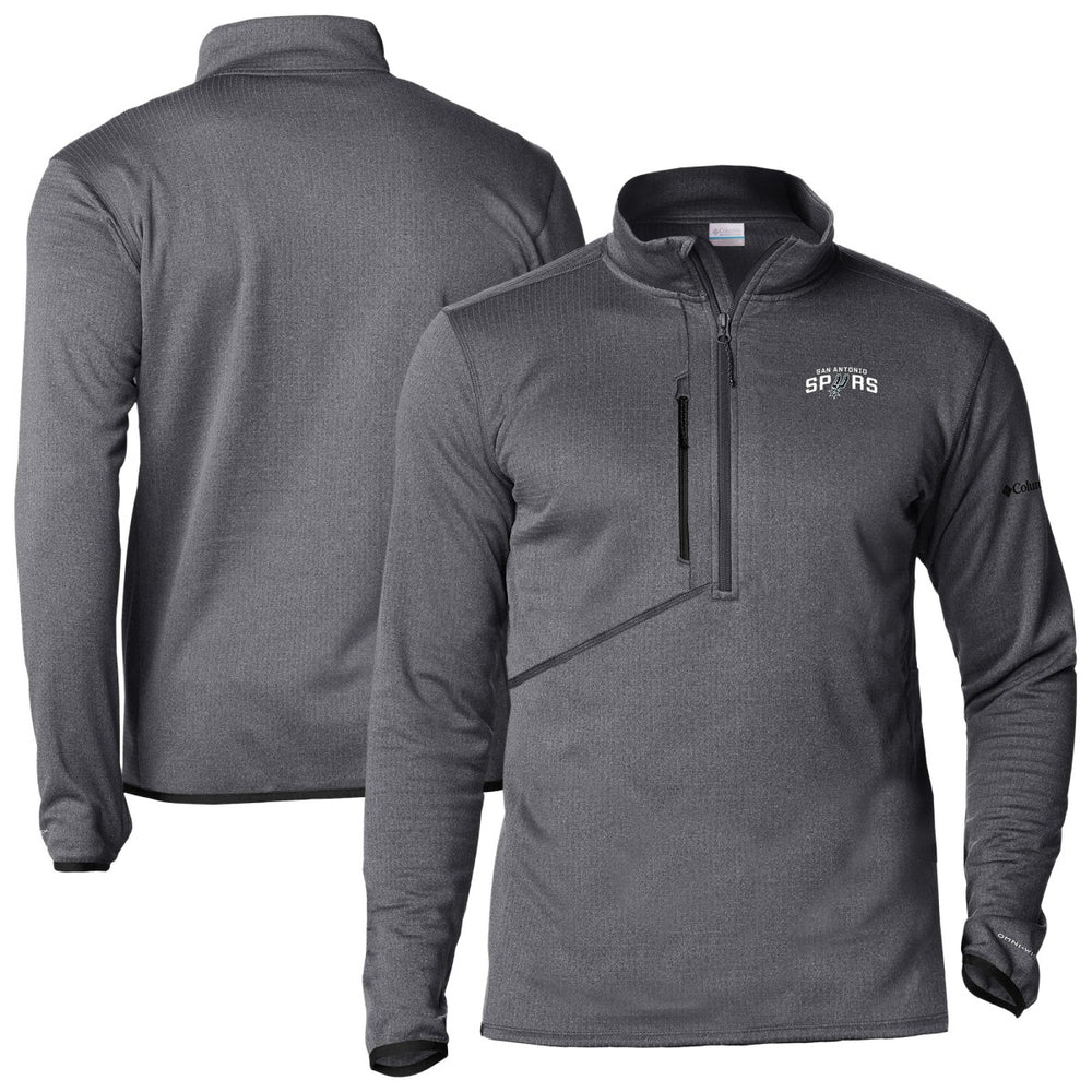 San Antonio Spurs Park View Half-Zip Top Gray - NBA