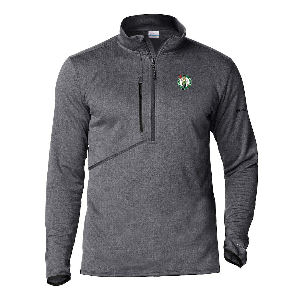Boston Celtics Park View Half-Zip Top Gray - NBA