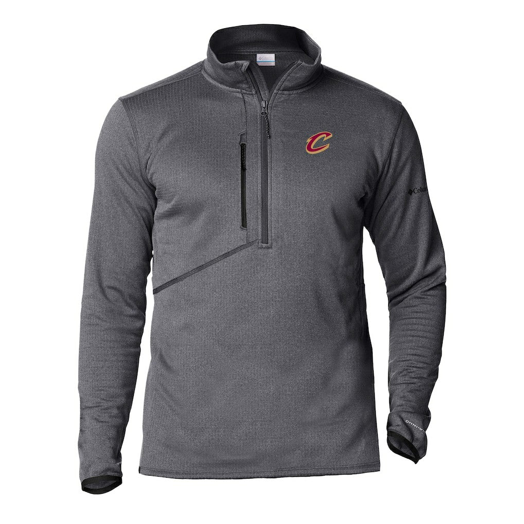 Cleveland Cavaliers Park View Half-Zip Top Gray - NBA