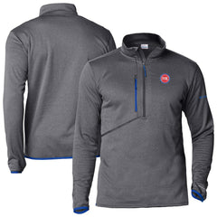 Detroit Pistons Park View Half-Zip Top Gray - NBA