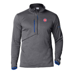 Detroit Pistons Park View Half-Zip Top Gray - NBA
