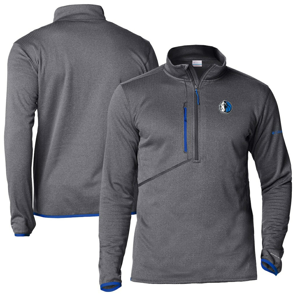 Dallas Mavericks Park View Half-Zip Top Gray - NBA