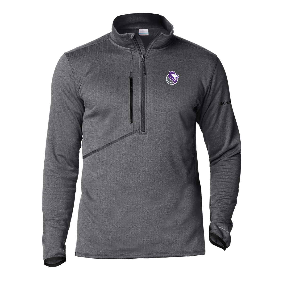 Sacramento Kings Park View Half-Zip Top Gray - NBA