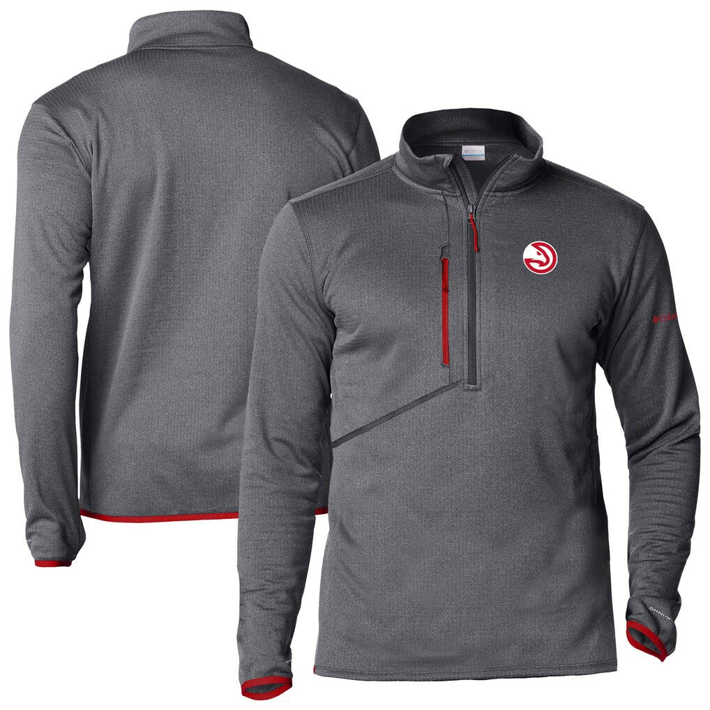 Atlanta Hawks Park View Half-Zip Top Gray - NBA