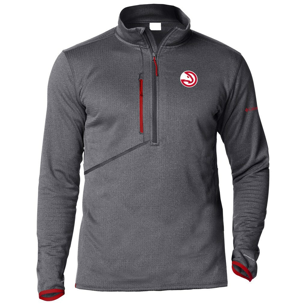 Atlanta Hawks Park View Half-Zip Top Gray - NBA