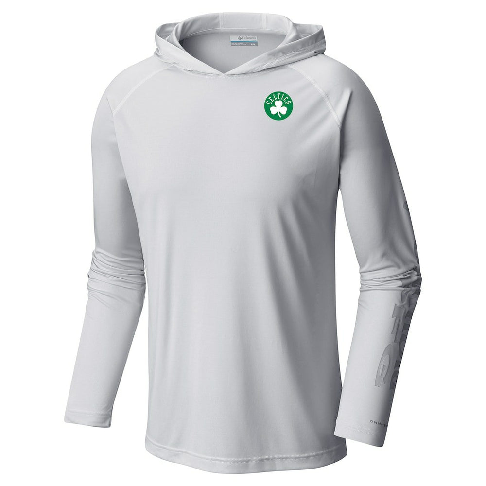 Boston Celtics Terminal Tackle Long Sleeve Hoodie T-Shirt White - NBA