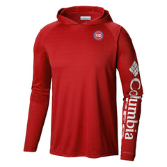 Detroit Pistons Terminal Tackle Long Sleeve Hoodie T-Shirt Red - NBA