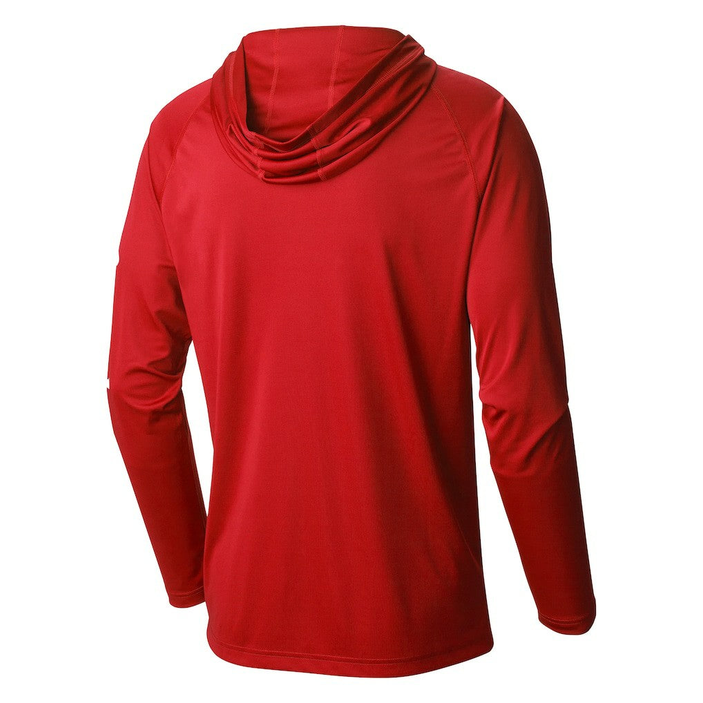 Detroit Pistons Terminal Tackle Long Sleeve Hoodie T-Shirt Red - NBA
